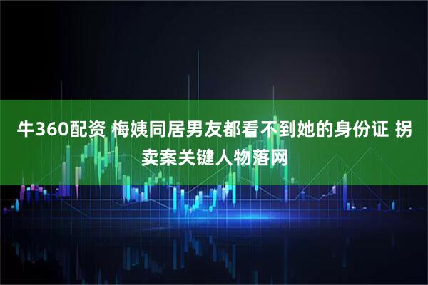 牛360配资 梅姨同居男友都看不到她的身份证 拐卖案关键人物落网